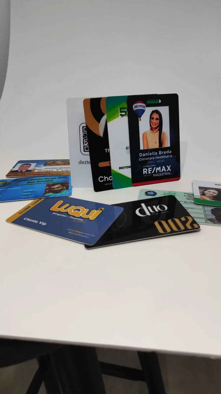 Cartões PVC