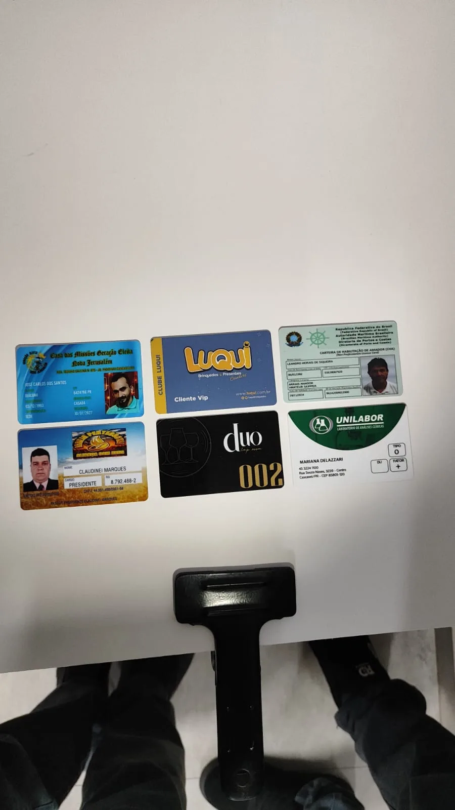 Crachás PVC personalizados